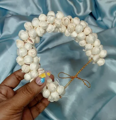 Jasmine Flower Artificial Hair Gajra (1 pc)